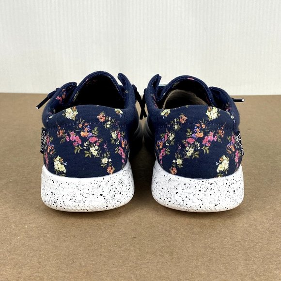 Skechers Bobs Skipper Laurel Oak Slip On Memory Foam Womens Size 6 Navy Blue - Picture 4 of 14